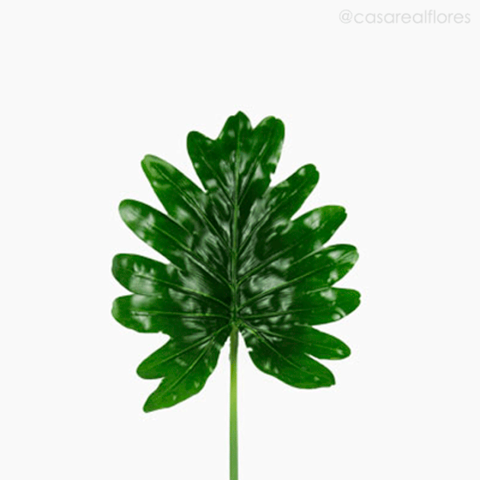 Imagem 2 do produto Galho Philodendron Artificial - Verde Escuro (9880)