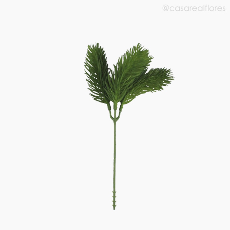 Imagem 1 do produto Mini Folhagem Pine Pick Artificial - Verde Escuro (10190)