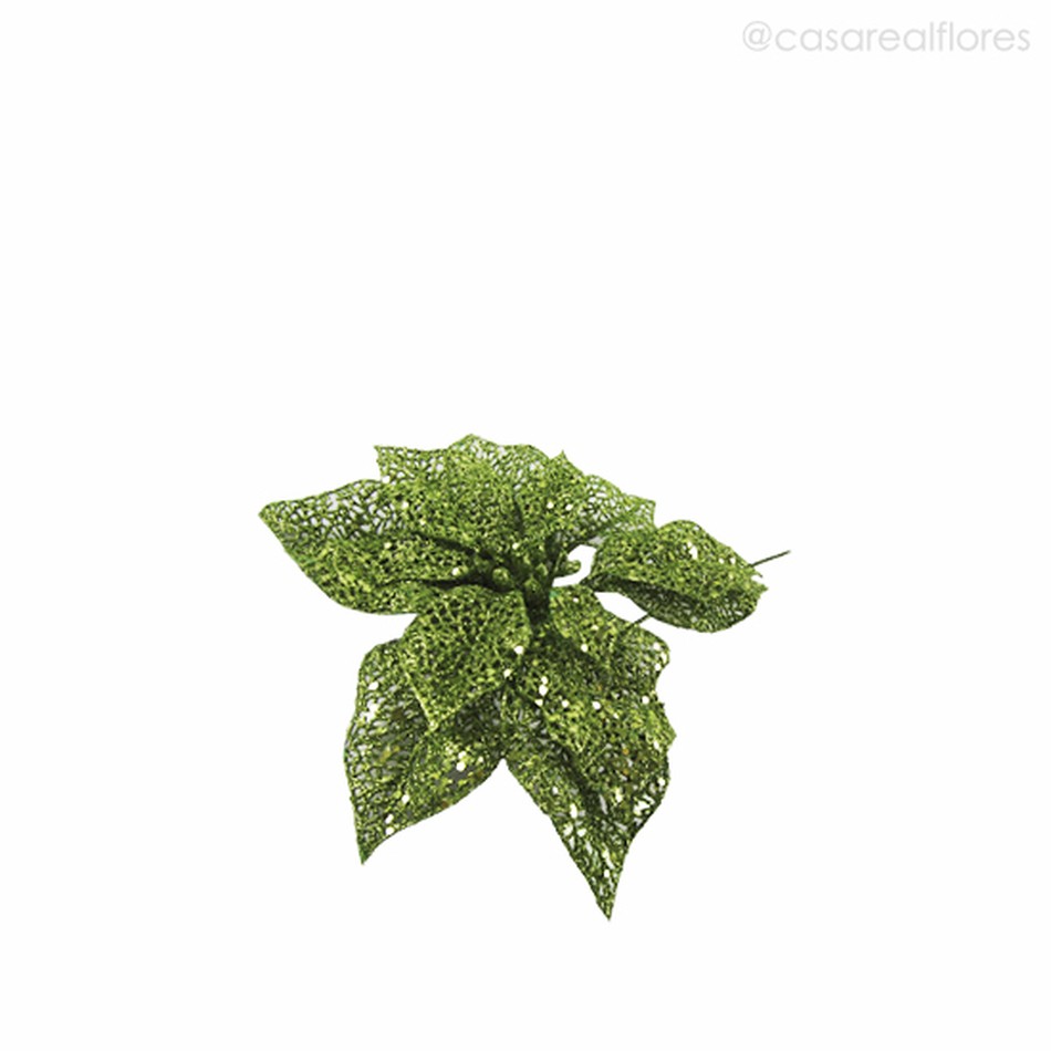 Imagem 2 do produto Poinsettia Pick Artificial - Verde (9135)