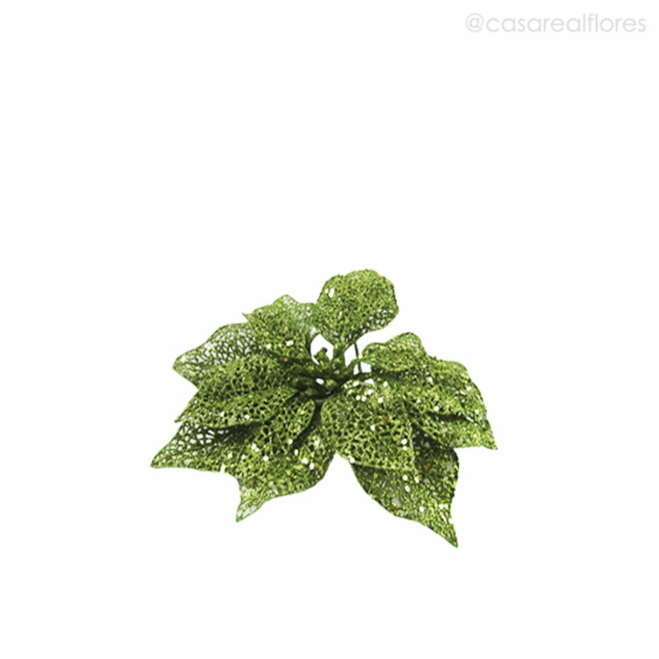 Imagem 3 do produto Poinsettia Pick Artificial - Verde (9135)