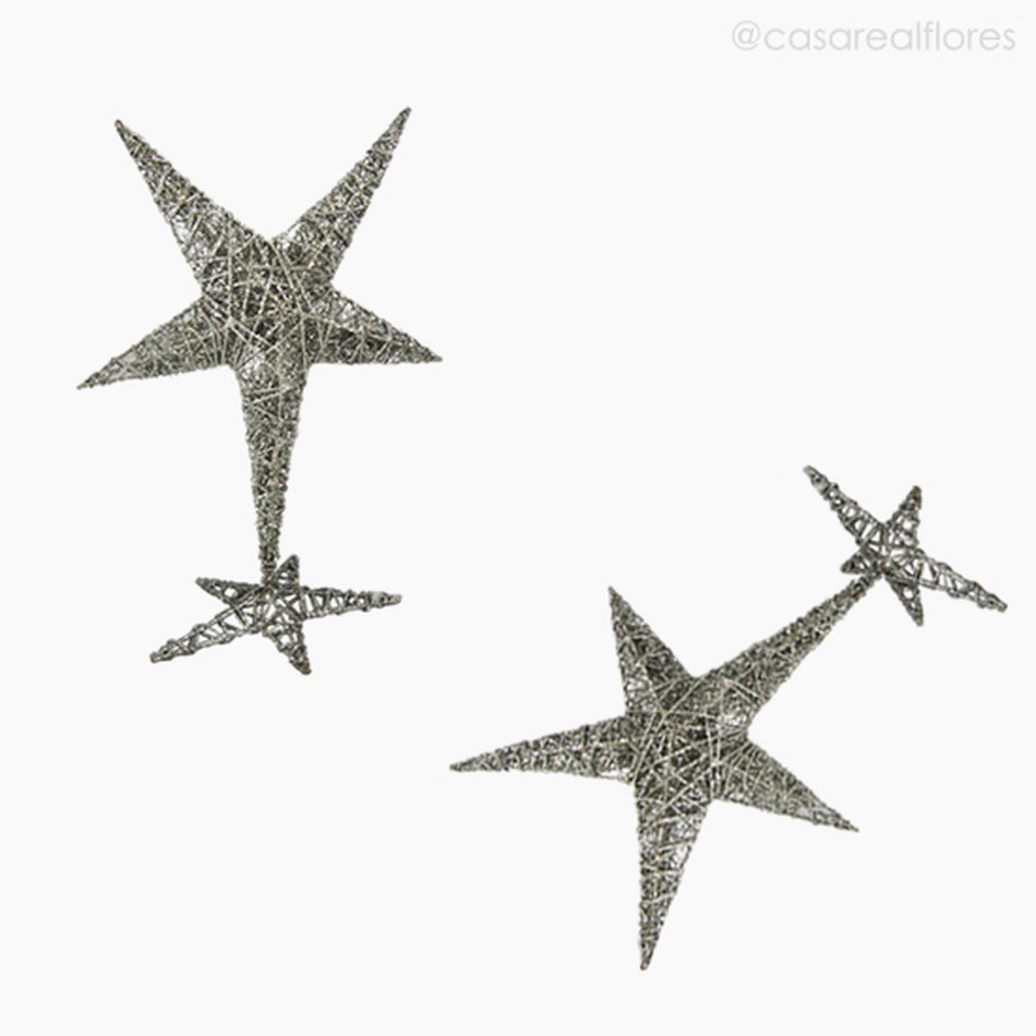 Imagem 4 do produto Estrela Decorativa - Prata (9101)