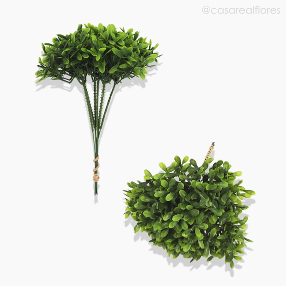 Imagem 4 do produto Mini Galho Pick Boxwood Artificial - Verde (9966)