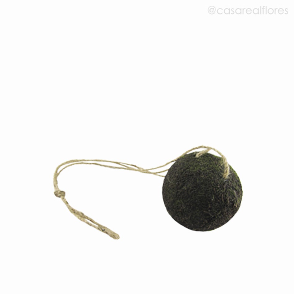 Imagem 4 do produto Bola Musgo Artificial Com Alça - Verde Escuro (10878)
