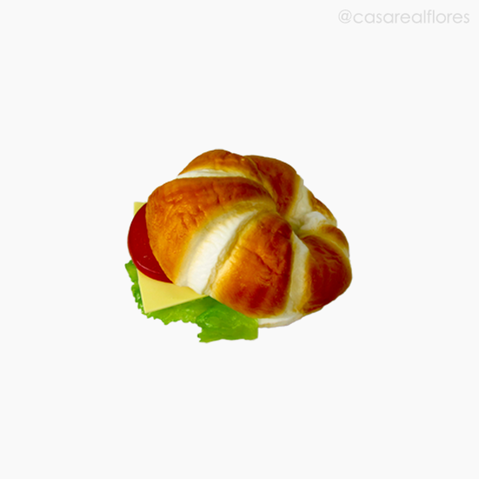 Imagem 2 do produto Sanduíche no Croissant Artificial - Laranja (11404)
