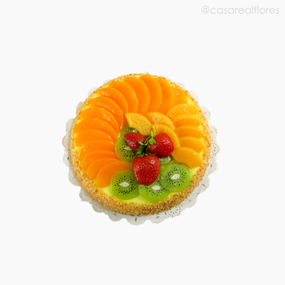 Imagem 3 do produto Bolo de Frutas Sortidas Artificial - Amarelo (7097)