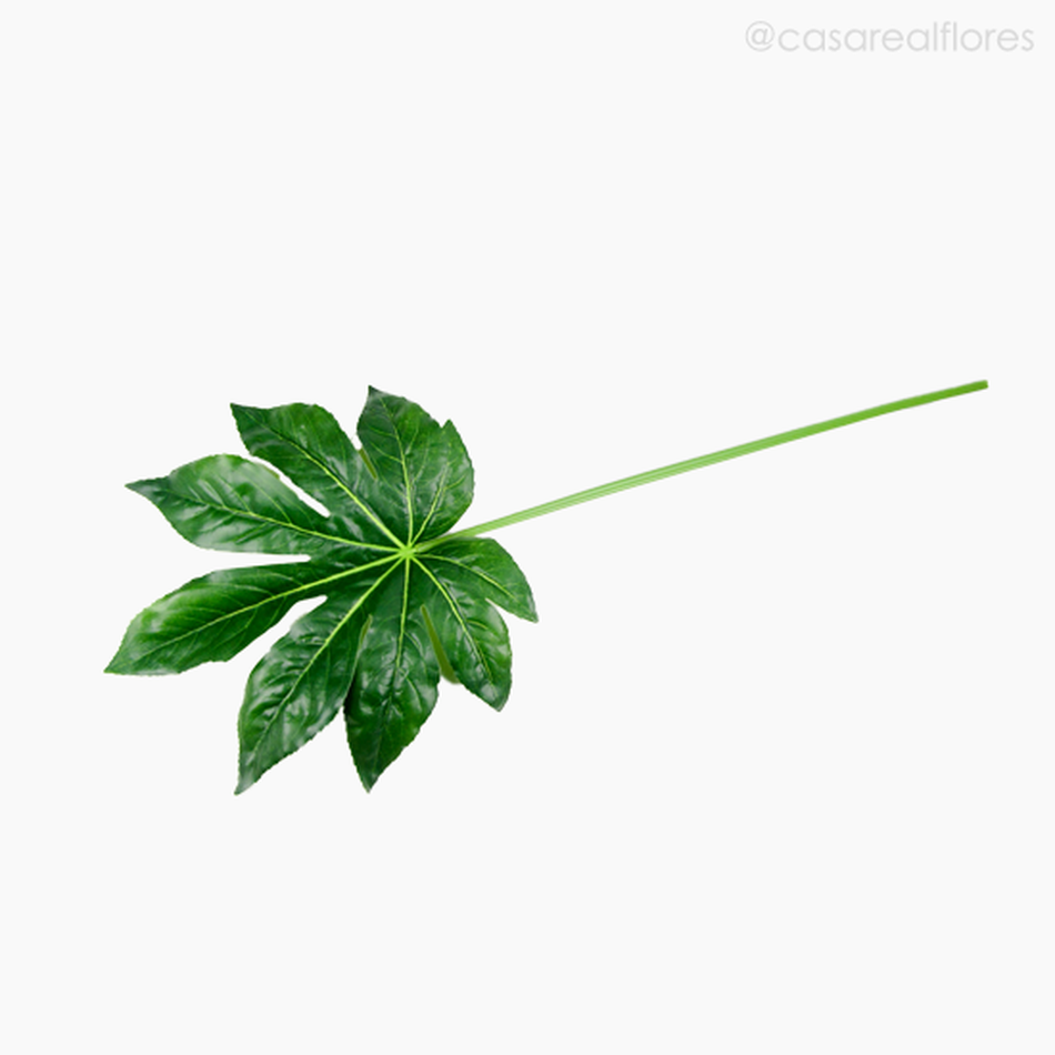 Imagem 3 do produto Galho Cannabis Artificial - Verde Escuro (11129)