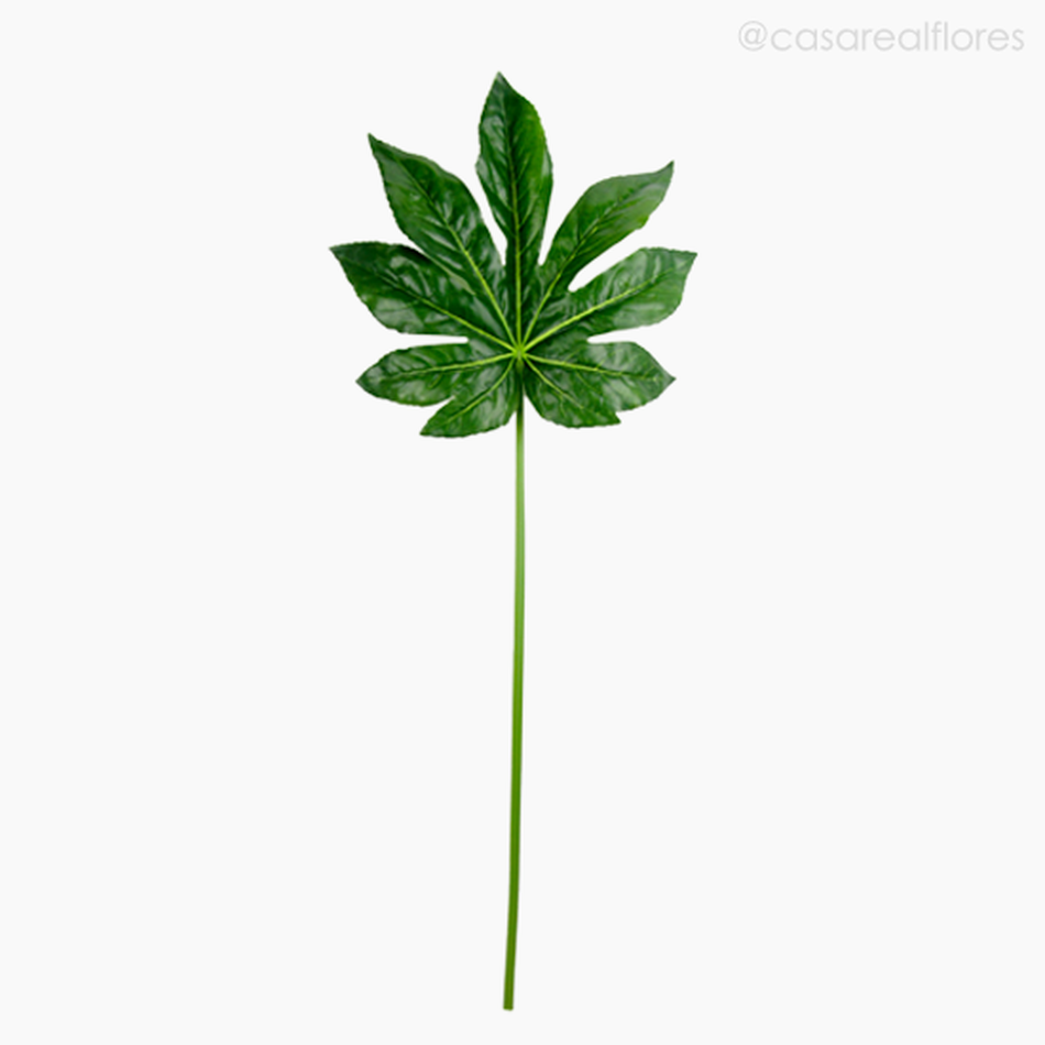 Imagem 1 do produto Galho Cannabis Artificial - Verde Escuro (11129)