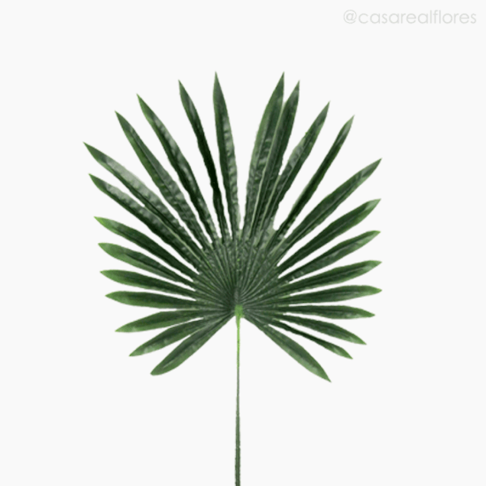 Imagem 2 do produto Galho Folha Palmeira Artificial - Verde Escuro (11144)