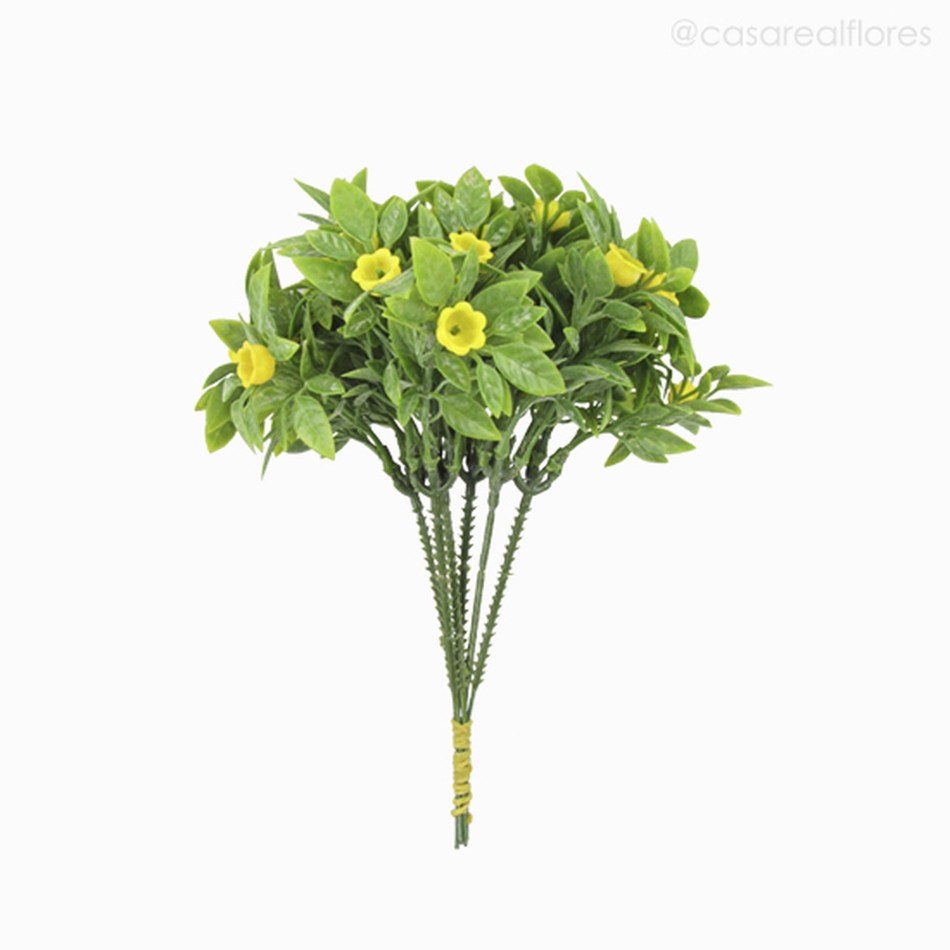 Imagem 1 do produto Bel Bean Leaf Pick X6 Artificial - Amarelo (12634)