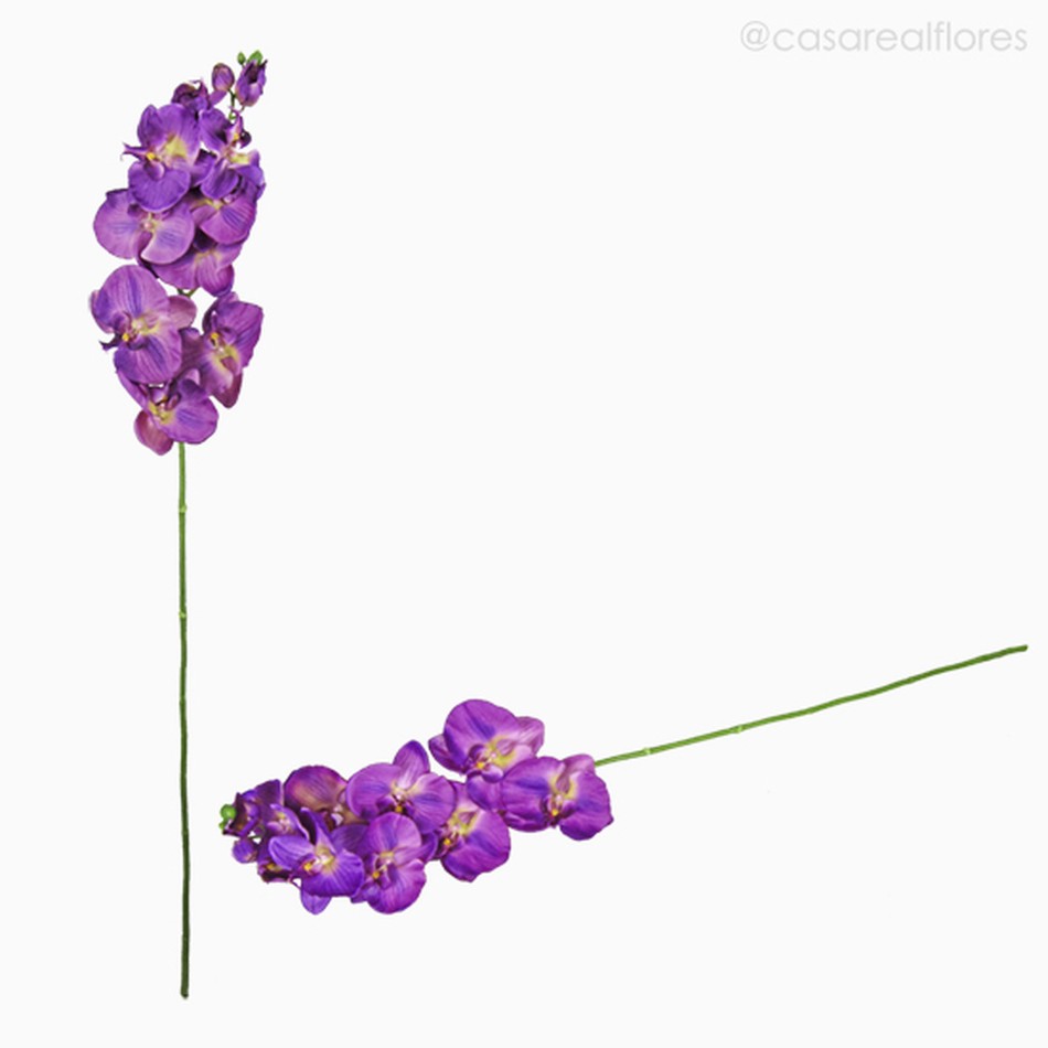 Imagem 5 do produto Orquídea Phalaenopsis (LG) DKL Artificial- Roxo (9814)