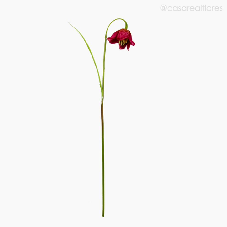 Imagem 1 do produto Tulipa Solitária Artificial - Rosa Escuro (12728)