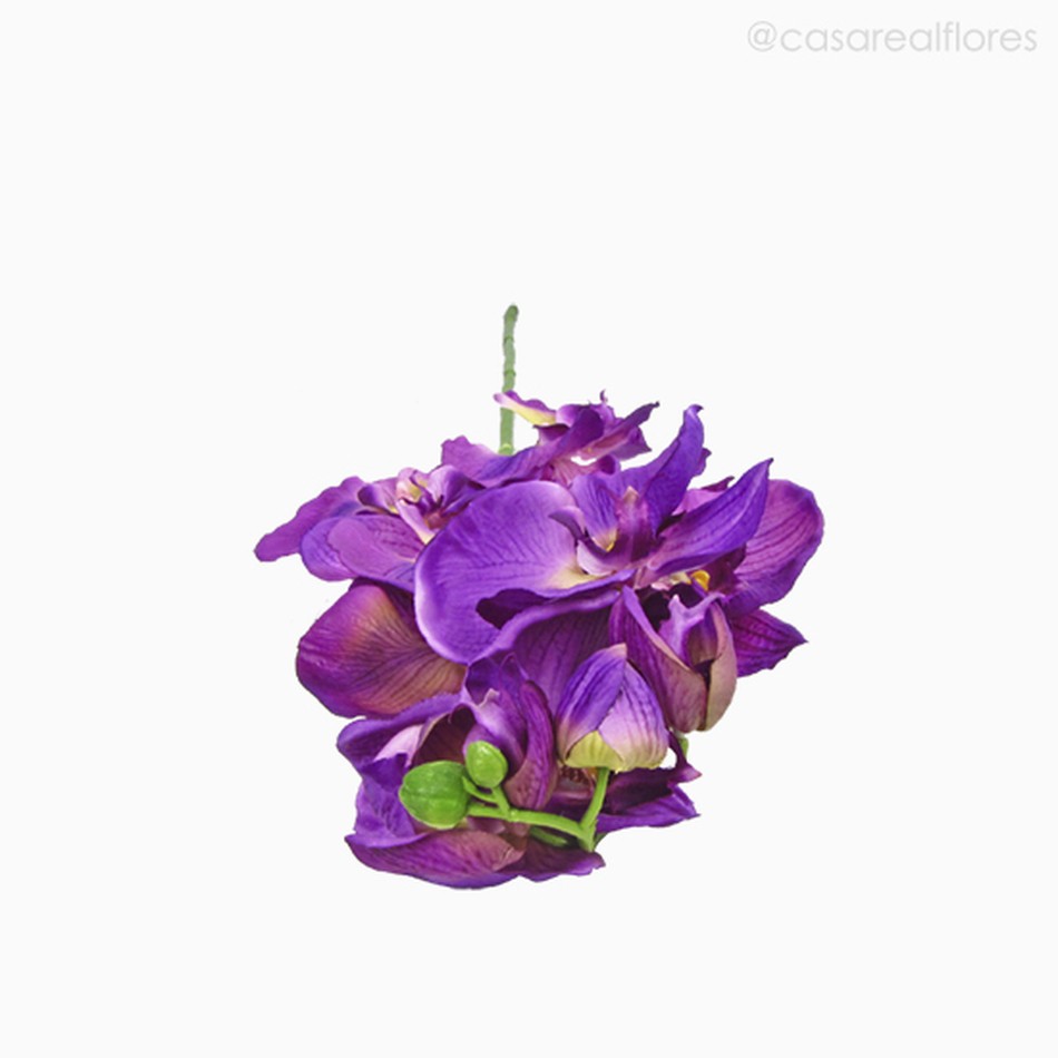Imagem 4 do produto Orquídea Phalaenopsis (LG) DKL Artificial- Roxo (9814)