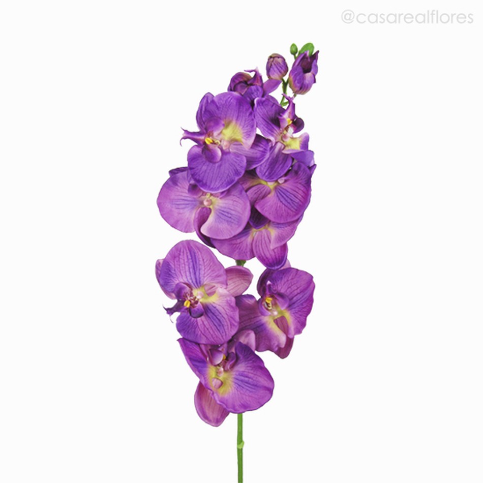 Imagem 2 do produto Orquídea Phalaenopsis (LG) DKL Artificial- Roxo (9814)