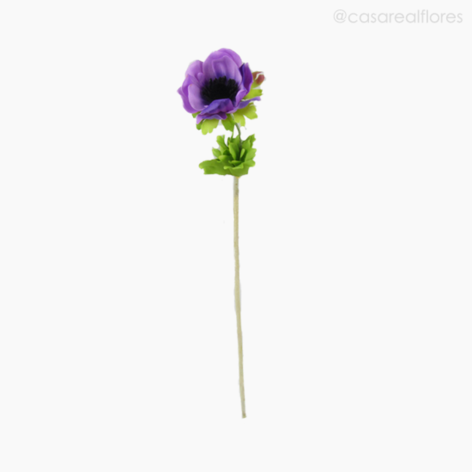 Imagem 1 do produto Flor Anemone Artificial - Roxo (77456)