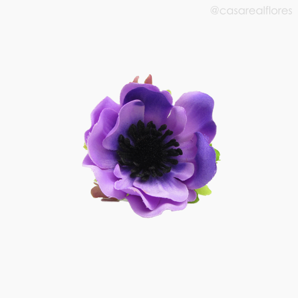 Imagem 3 do produto Flor Anemone Artificial - Roxo (77456)
