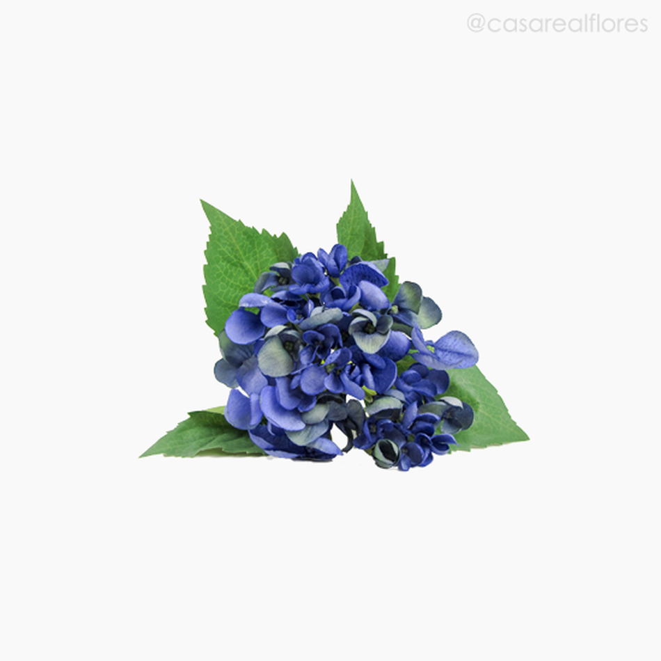 Imagem 3 do produto Galho Hortencia Artificial - Azul (9255)