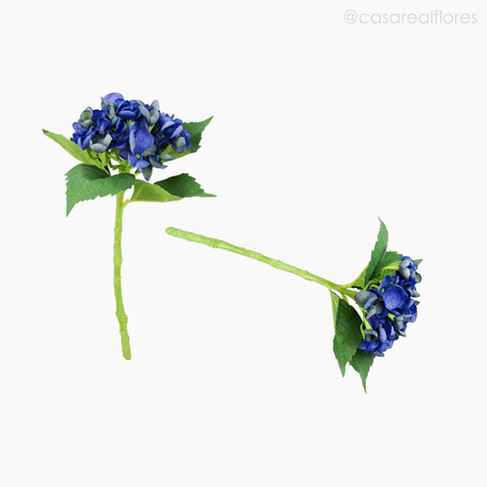 Imagem 4 do produto Galho Hortencia Artificial - Azul (9255)