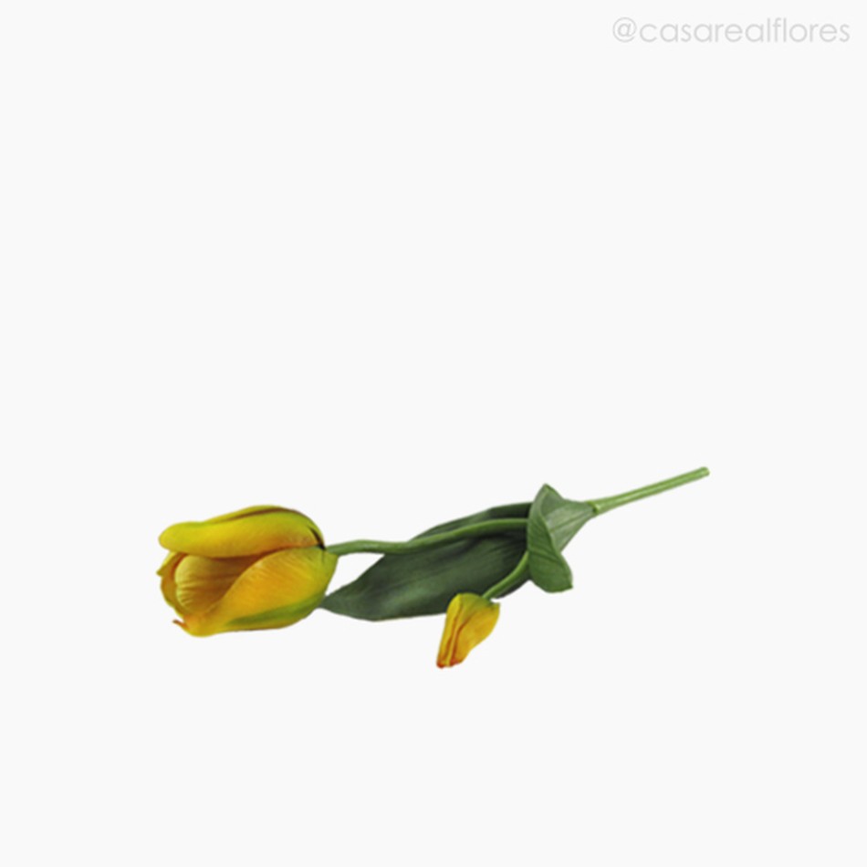 Imagem 2 do produto Galho Tulipa Artificial - Amarelo (10843)