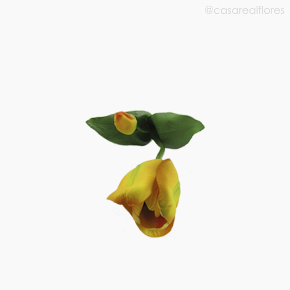 Imagem 3 do produto Galho Tulipa Artificial - Amarelo (10843)