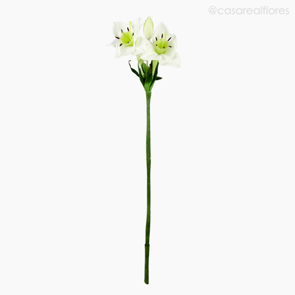 Imagem 1 do produto Galho Star Lily Artificial - Branco (9305)