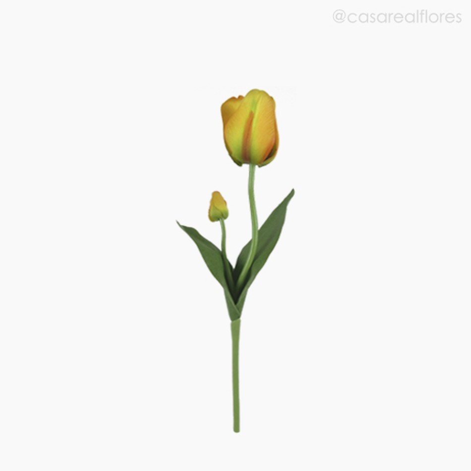 Imagem 1 do produto Galho Tulipa Artificial - Amarelo (10843)