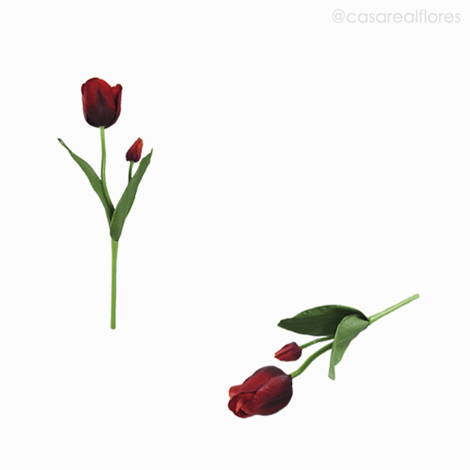 Imagem 4 do produto Galho Tulipa Artificial - Vermelho (10845)