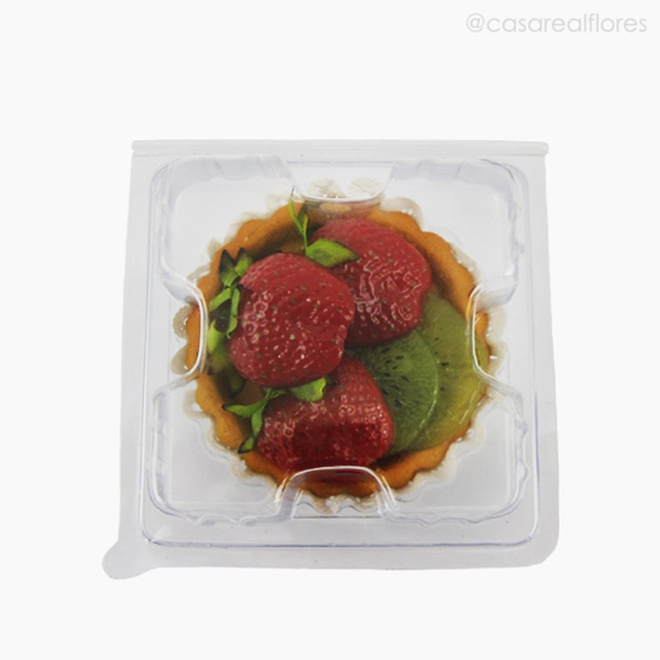 Imagem 1 do produto Tortinha de Frutas Artificial - Cores Mistas (7930)