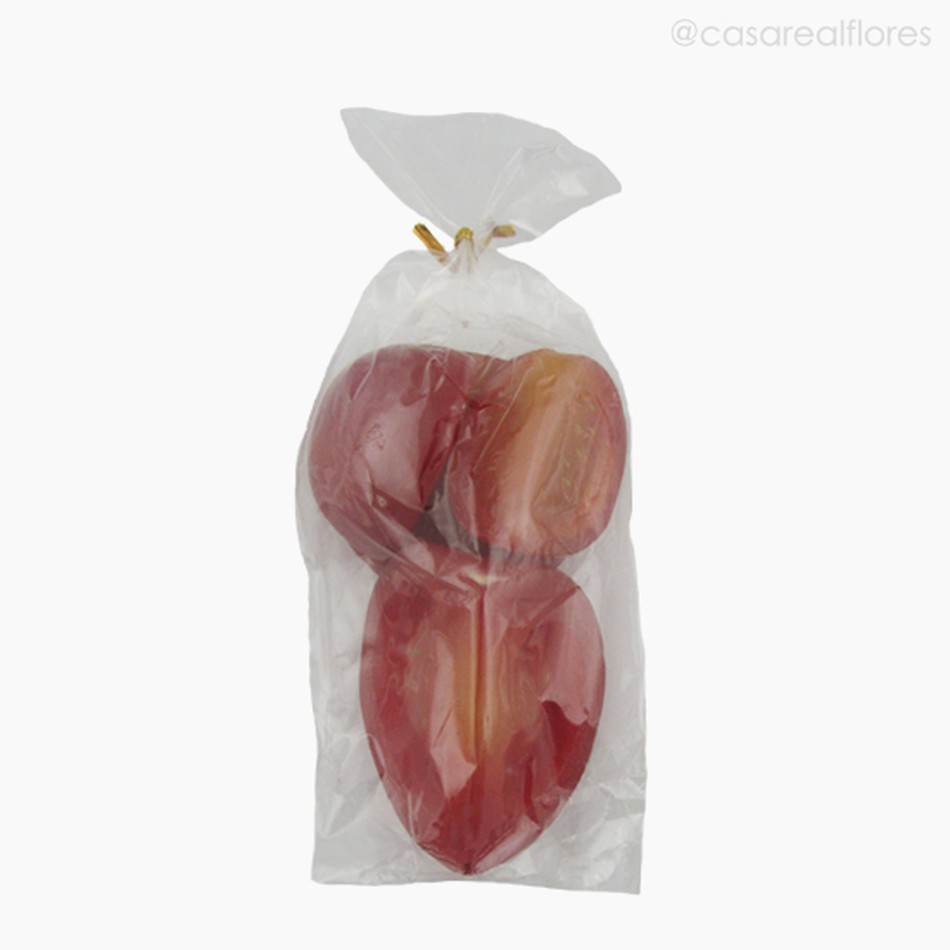 Imagem 4 do produto Tomates Cortados Sortidos Artificial - Vermelho (9509)