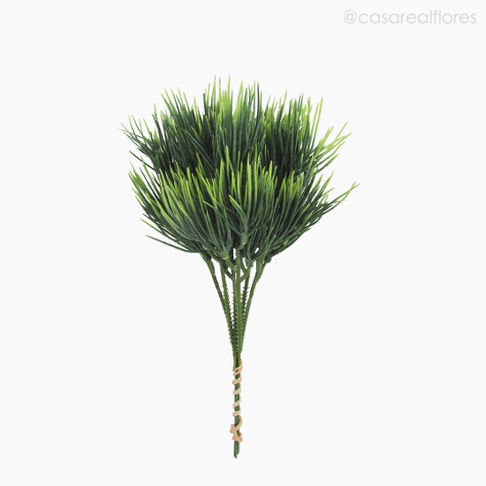 Imagem 1 do produto Pick Pine Needles Com Pó Artificial - Verde (9970)