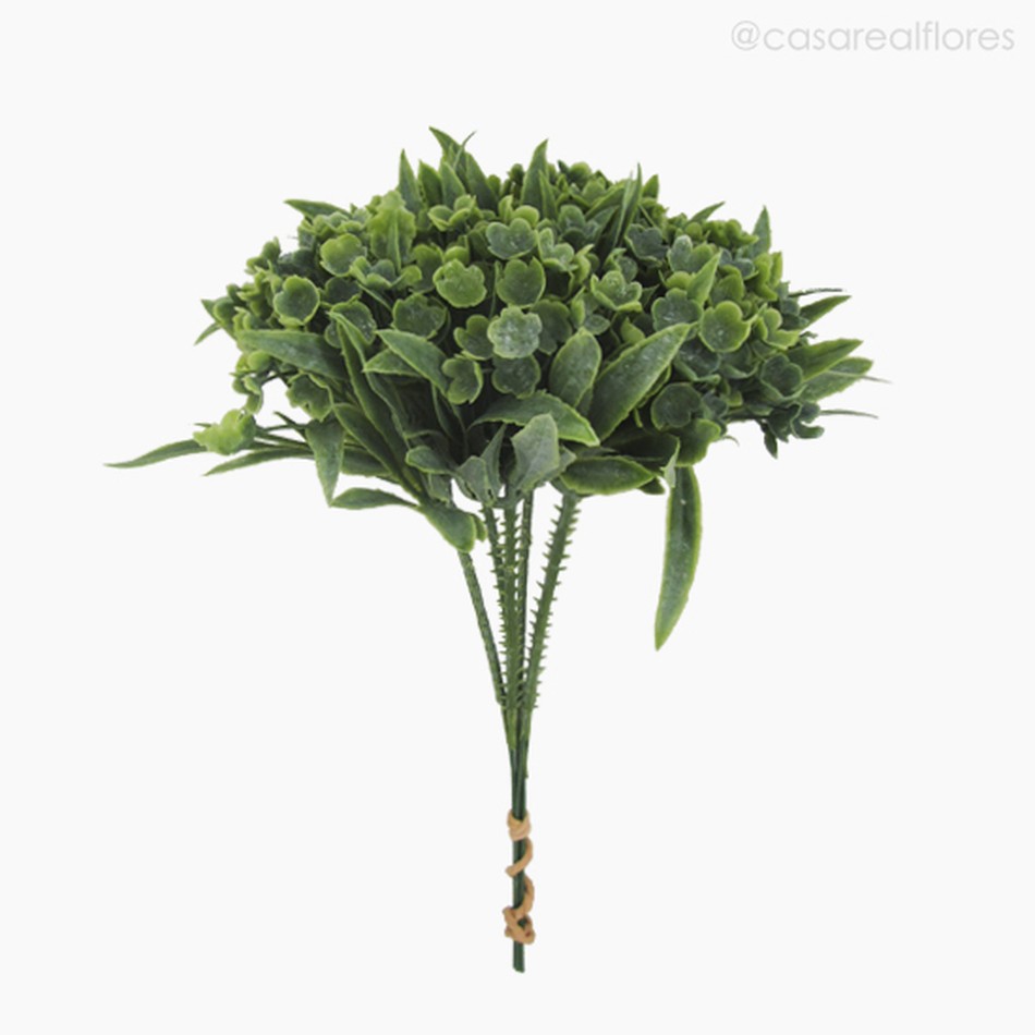 Imagem 1 do produto Pick Mini Flor Com Pó Artificial - Verde (9968)