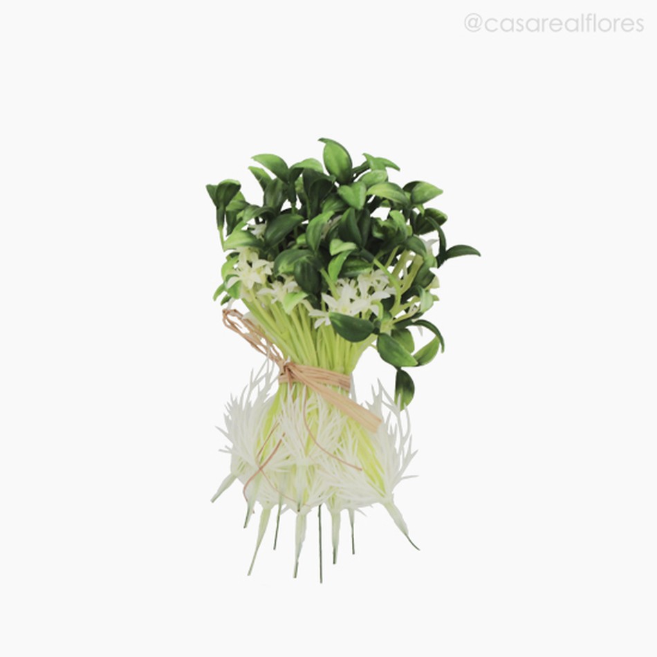 Imagem 1 do produto Pick Broto Feijão C/Mini Flor Artificial- Verde (5431)