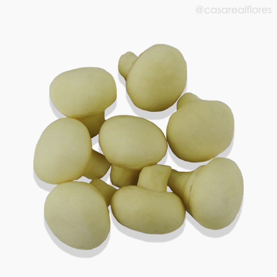 Imagem 1 do produto Cogumelos Artificiais - Branco (7931)
