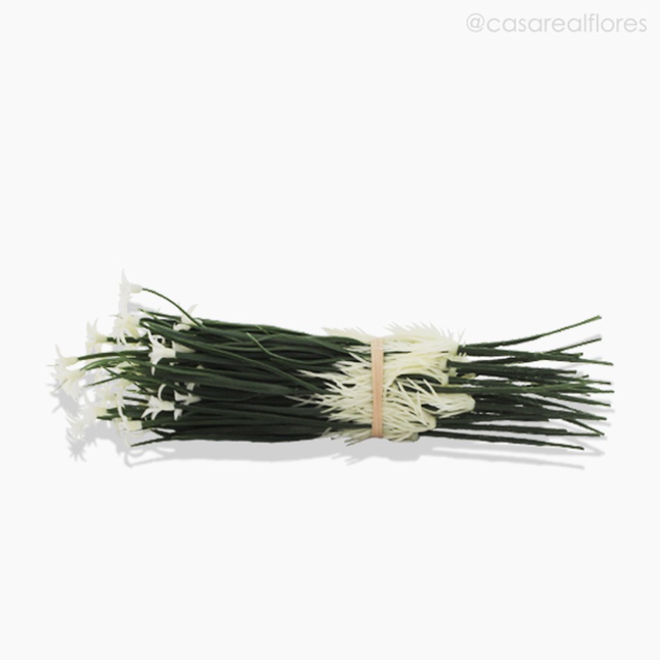Imagem 2 do produto Pick Grama Com Flor Artificial - Branco (5432)