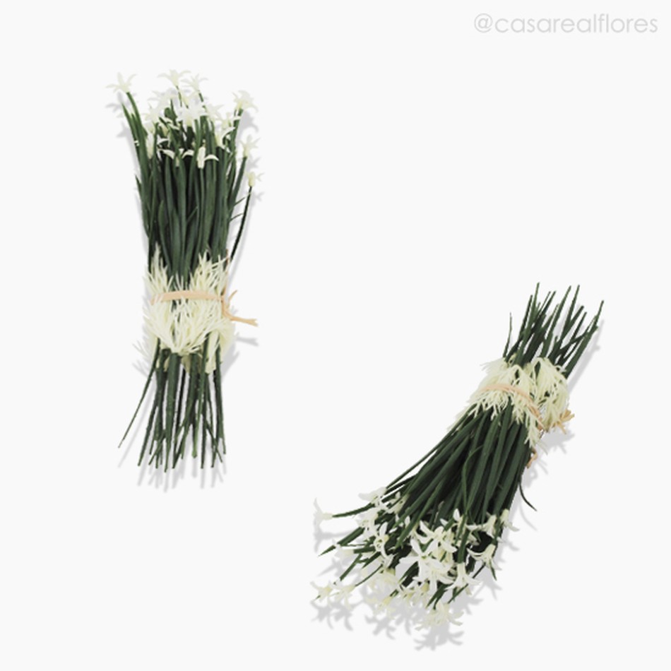 Imagem 4 do produto Pick Grama Com Flor Artificial - Branco (5432)
