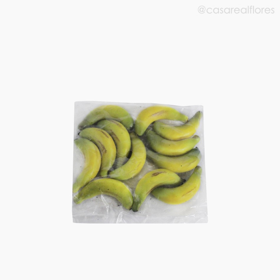 Imagem 4 do produto Micro Banana Artificial - Amarelo (5213) pct 12 unid