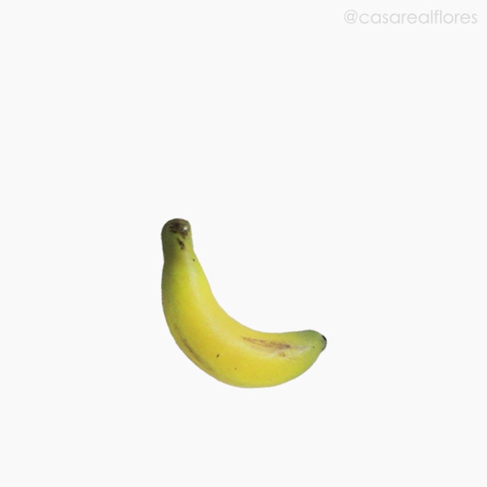 Imagem 1 do produto Micro Banana Artificial - Amarelo (5213) pct 12 unid