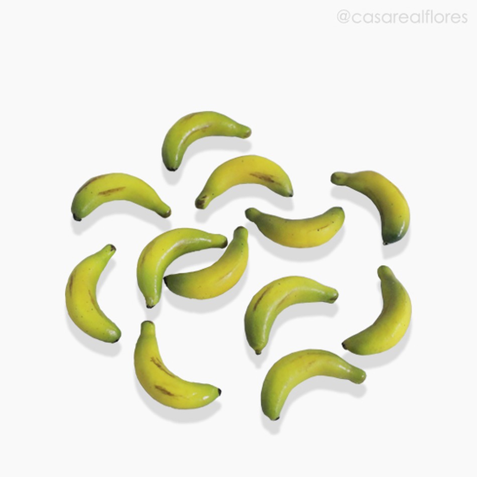 Imagem 3 do produto Micro Banana Artificial - Amarelo (5213) pct 12 unid