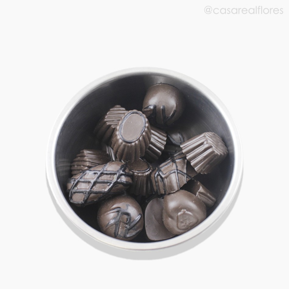 Imagem 3 do produto Chocolates Sortidos Artificial - Marrom Escuro (9728)