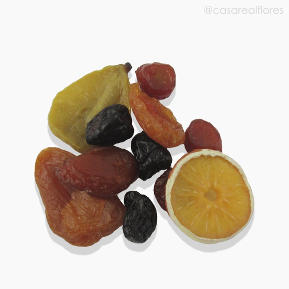 Imagem 1 do produto Frutas Secas Sortidas Artificial - Cores Mistas (7946)