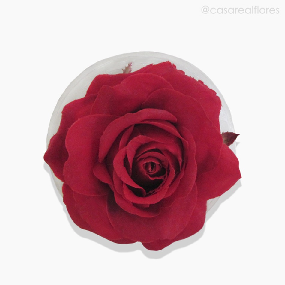 Imagem 2 do produto Rosa Flutuante Artificial 3,5' - Vermelho (9381)