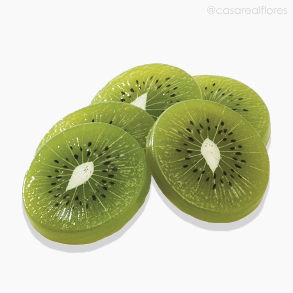 Imagem 1 do produto Kiwi em Rodelas Artificial -Verde (7073)