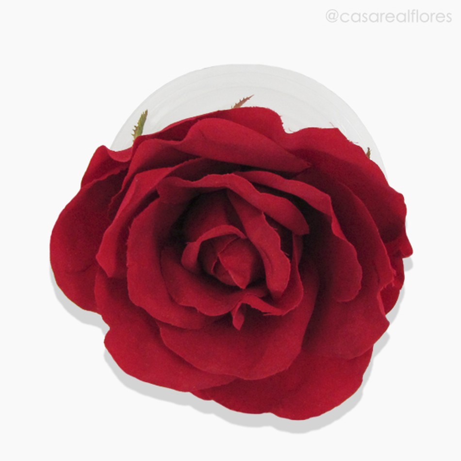 Imagem 3 do produto Rosa Flutuante Artificial 5' - Vermelho (9371)