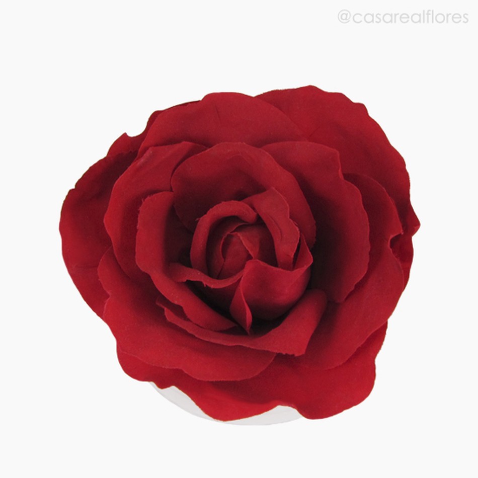Imagem 1 do produto Rosa Flutuante Artificial 5' - Vermelho (9371)