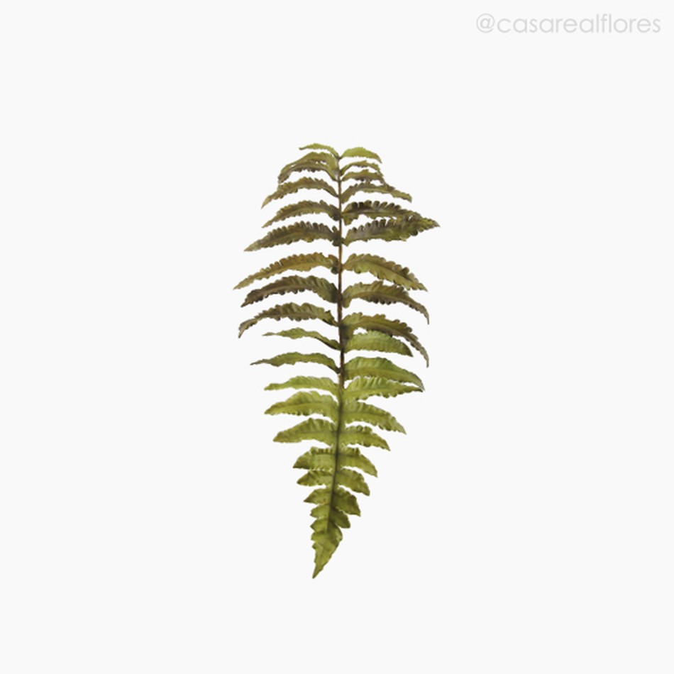 Imagem 4 do produto Galho Folha Fern Leaf Artificial - Verde (10847)
