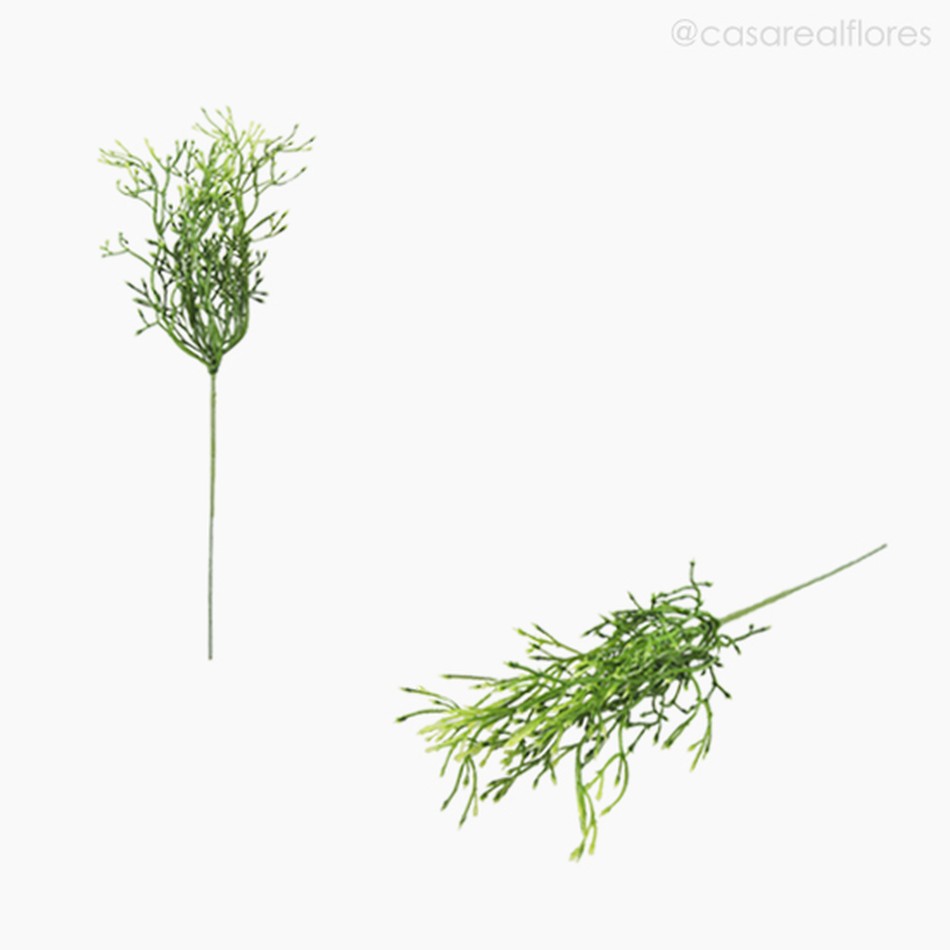 Imagem 4 do produto Mini Galho Mat Grass Pick Artificial - Verde (10824)