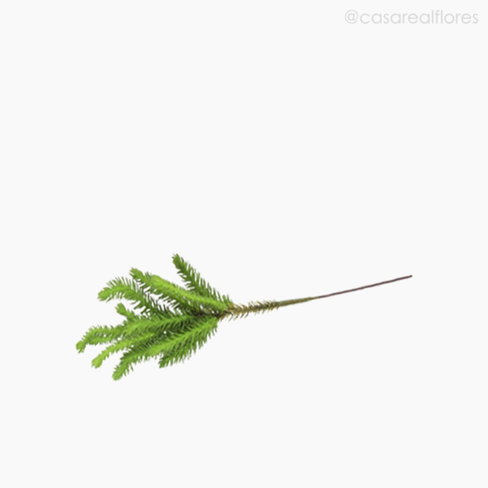 Imagem 2 do produto Mini Folhagem Pine Pick Artificial - Verde (10805)