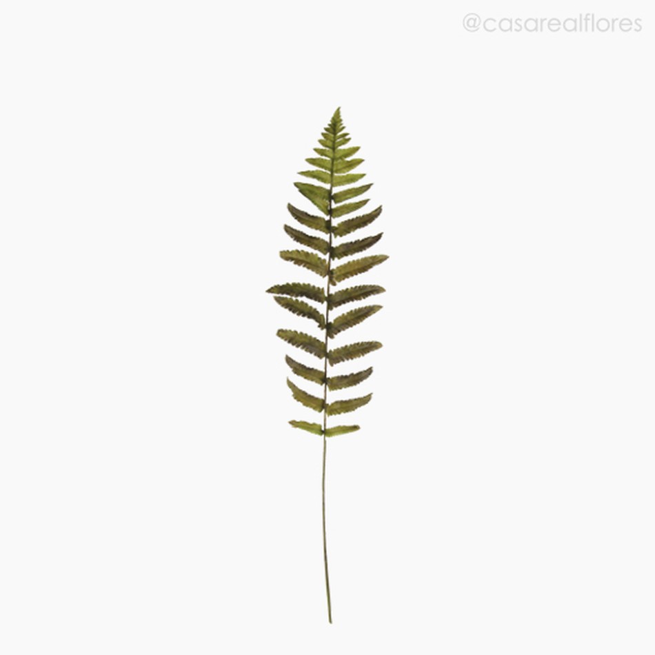 Imagem 1 do produto Galho Folha Fern Leaf Artificial - Verde (10847)