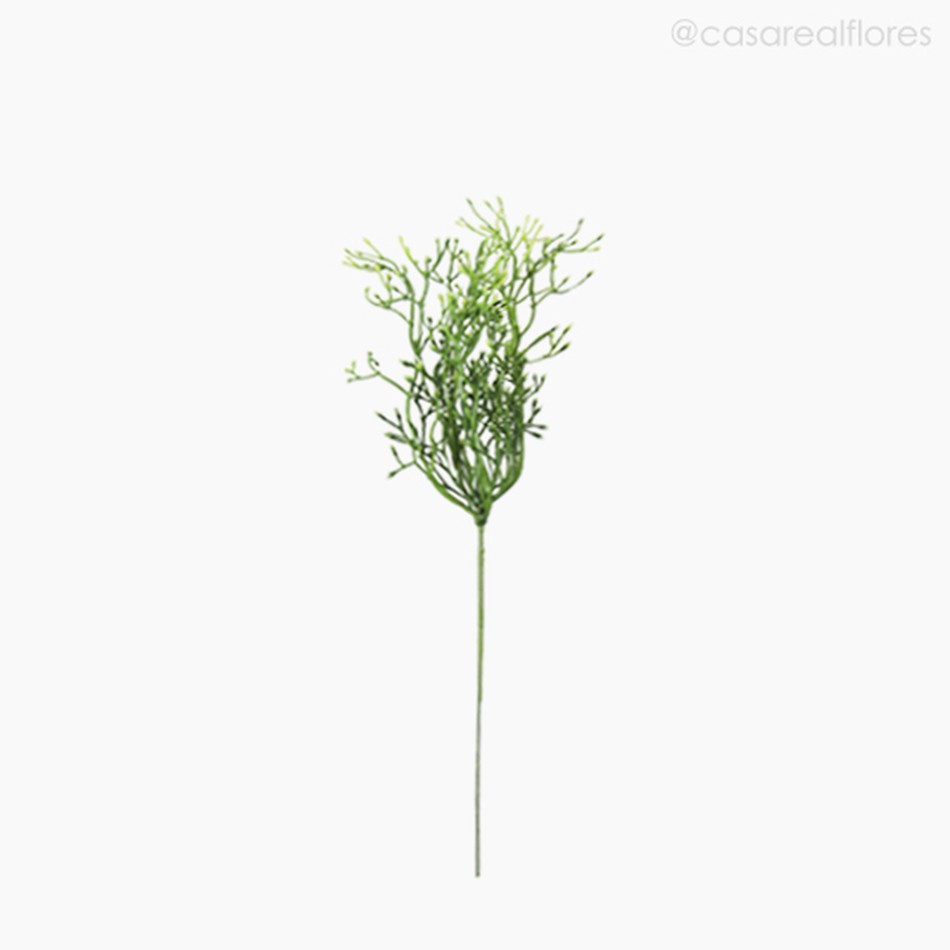 Imagem 1 do produto Mini Galho Mat Grass Pick Artificial - Verde (10824)