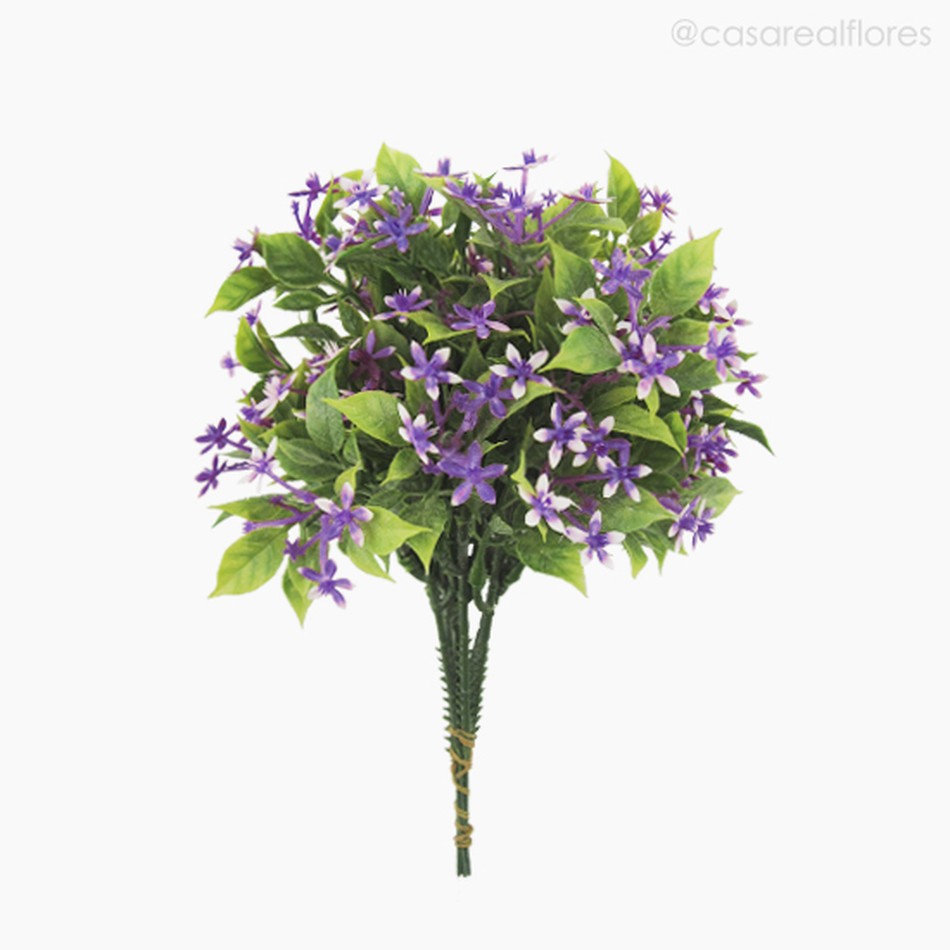 Imagem 1 do produto Pick Star Flor Com Pó Artificial - Roxo (9544)