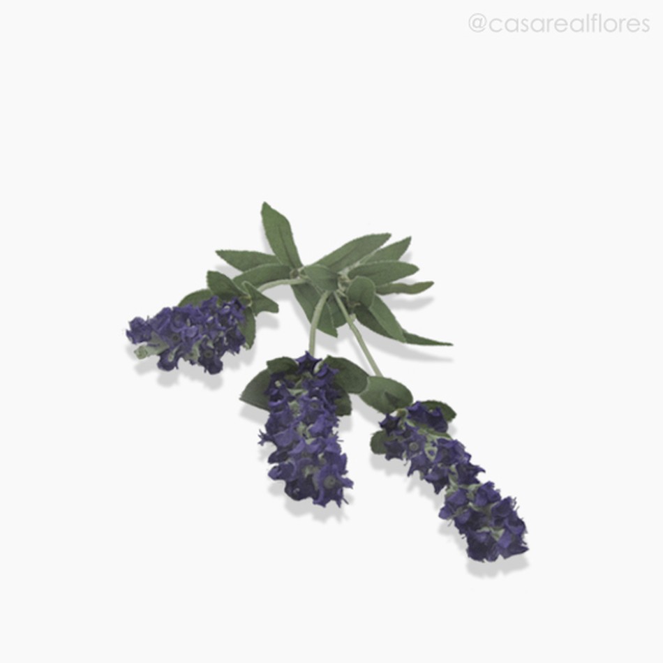 Imagem 4 do produto Galho Lavender Artificial - Roxo (10794)